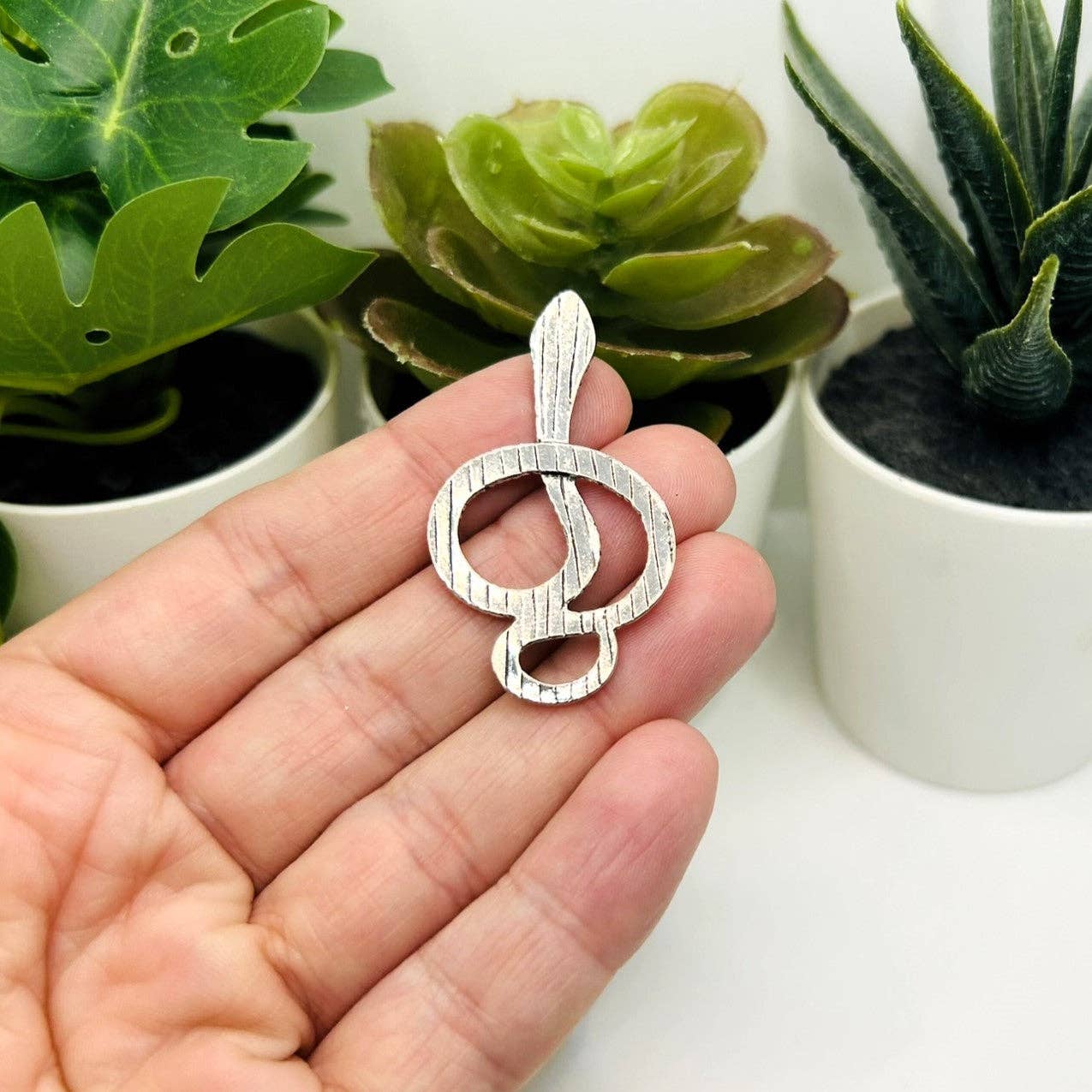 Guerrilla Charm - Wholesale Individual Charm/Pendant - Silver Snake Connector Charm, 26x45mm2