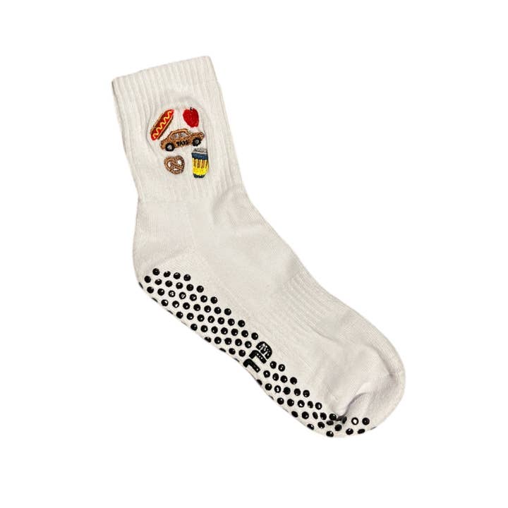 Elle Kay - Wholesale Socks - Women's - I ❤️ NY Pilates Socks1