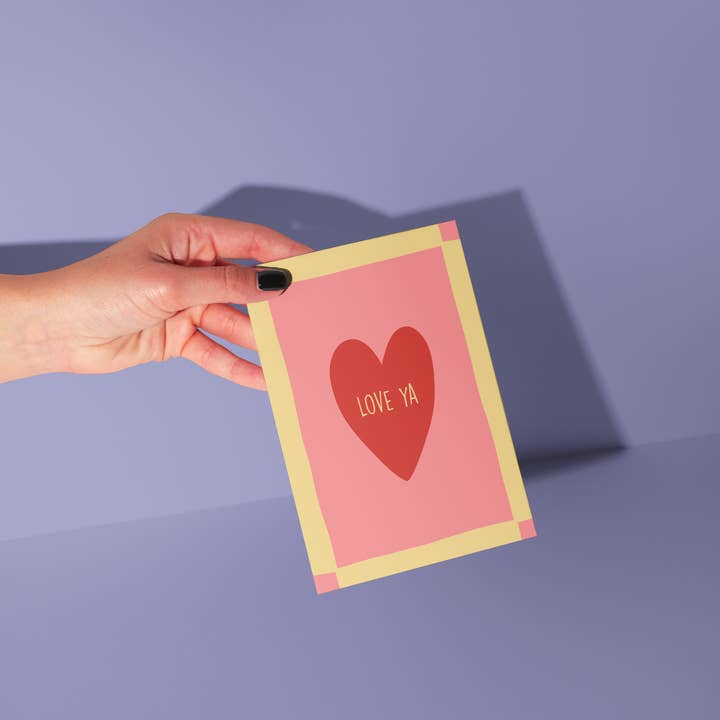 From Rosalie - Wholesale Love card - Love Ya Greeting Card1