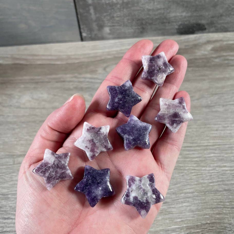 Keystone Crystals - Vendita all'ingrosso Pietra/cristallo spirituale - Forme di stelle in pietra preziosa da 1 pollice – Cristalli sfusi per regali6