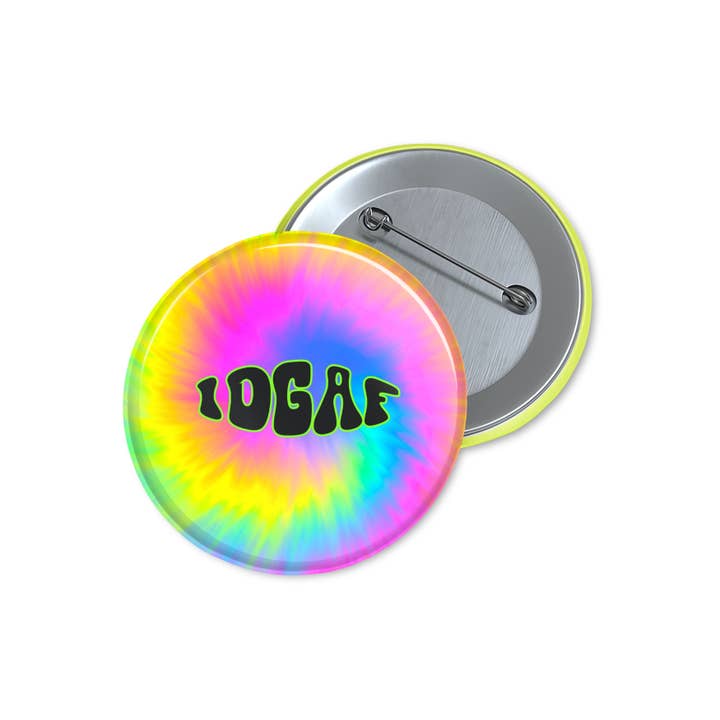 IDGAF Pin Back Button, Fridge Magnet for wholesale by Figgy Digital