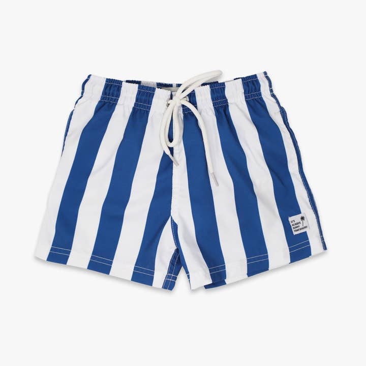 Blue Stripes Swim Short - Kids for wholesale by Palmees