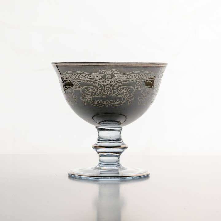 Arte Italica & Crown Linen Designs - Wholesale Serve Bowl - Rialto Borghese Compote