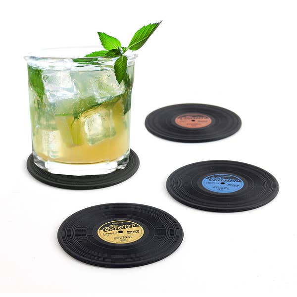 Coaster, The Coaster, x4, Silicone for wholesale by Balvi