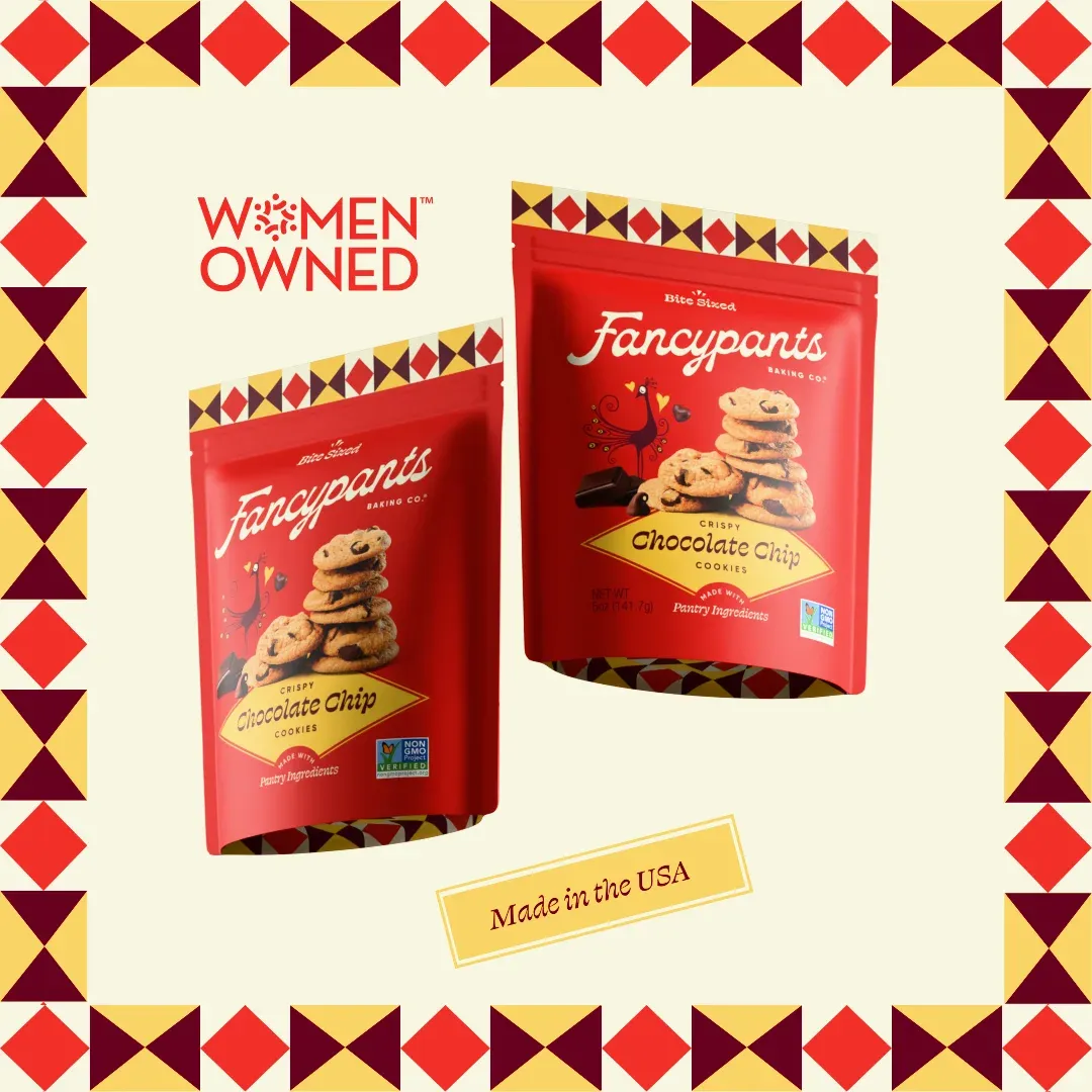 Fancypants Baking Co. - Wholesale Cookie - Chocolate Chip Cookies | Premium Snacks | 12 pack | 5oz