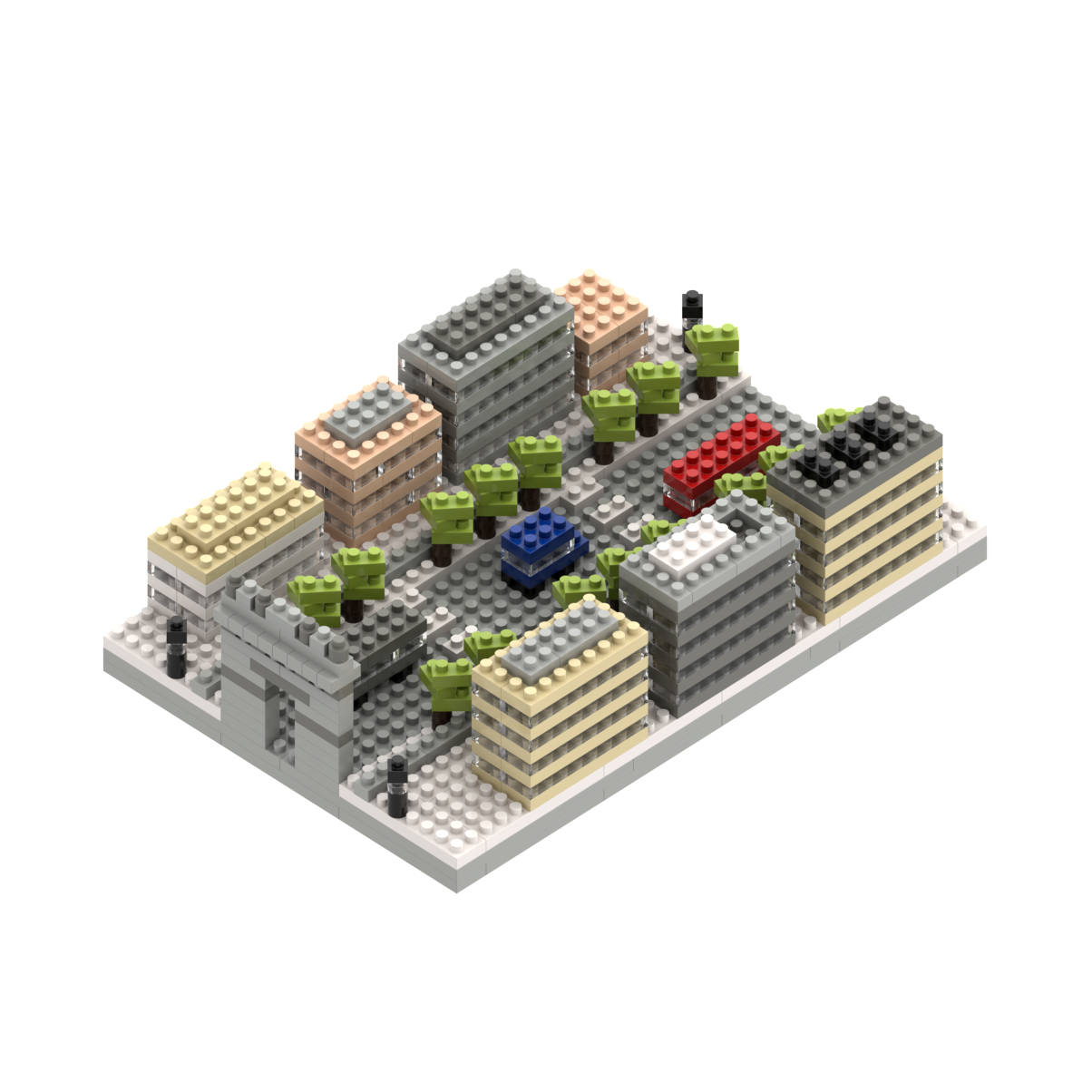 Brixies – wholesale Build-a-toy – Child – BRIXIES Avenue des Champs-Elysees1