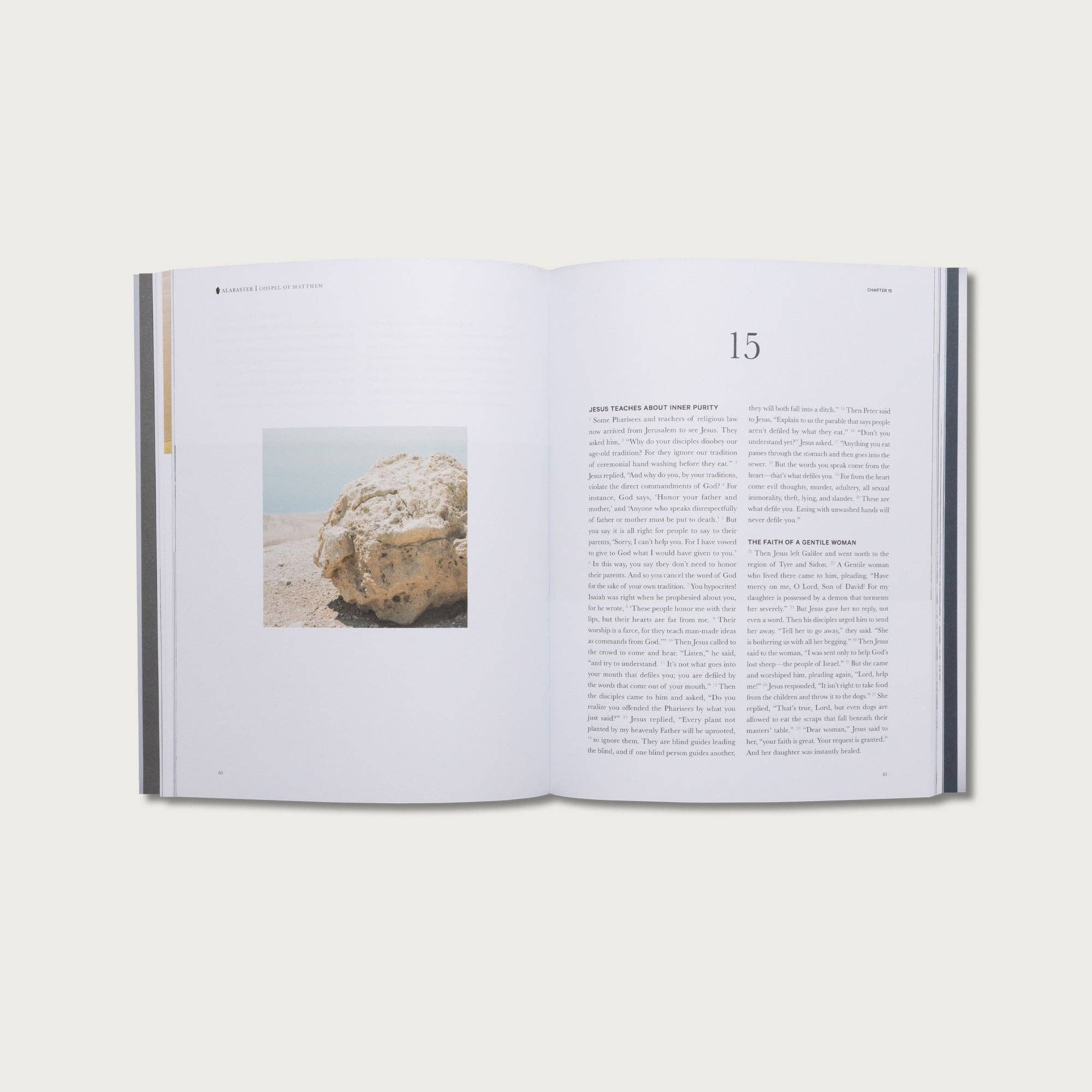 Alabaster Co - Vente Livre sur la religion - L'évangile de Matthieu1