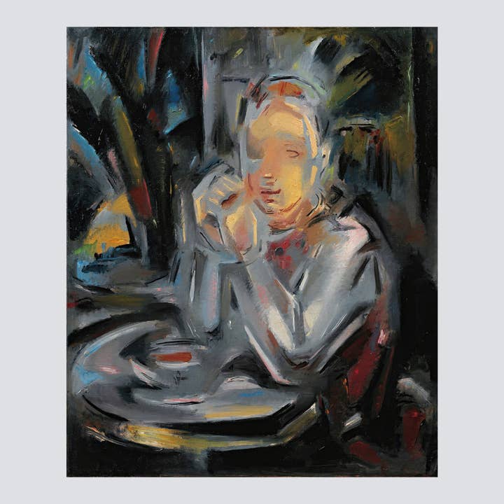 Jeune Assis À Table Face À Une Tasse (1931) Impresión de Bellas Artes para venta al por mayor de Milisima Studio