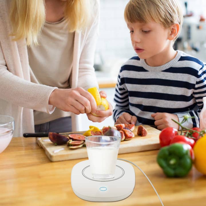 White Coffee Mug Warmer Cup Warmer Auto Shut Off Coffee Tea Milk Electric Heater Pad Office Home Desk Coffee Mug Warmer for wholesale on Faire8