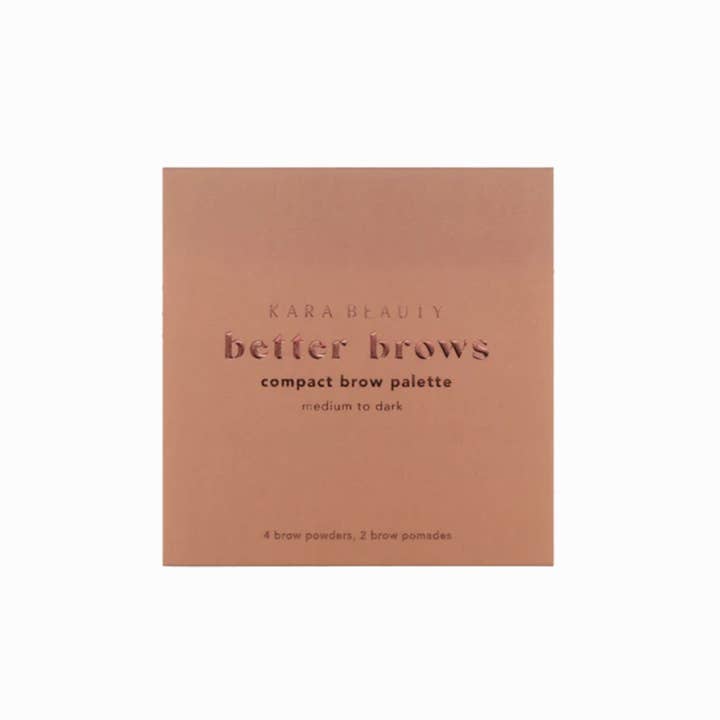 Kara Beauty - Wholesale Eyeshadow palette - Better Brows Mini Eyebrow Palette4