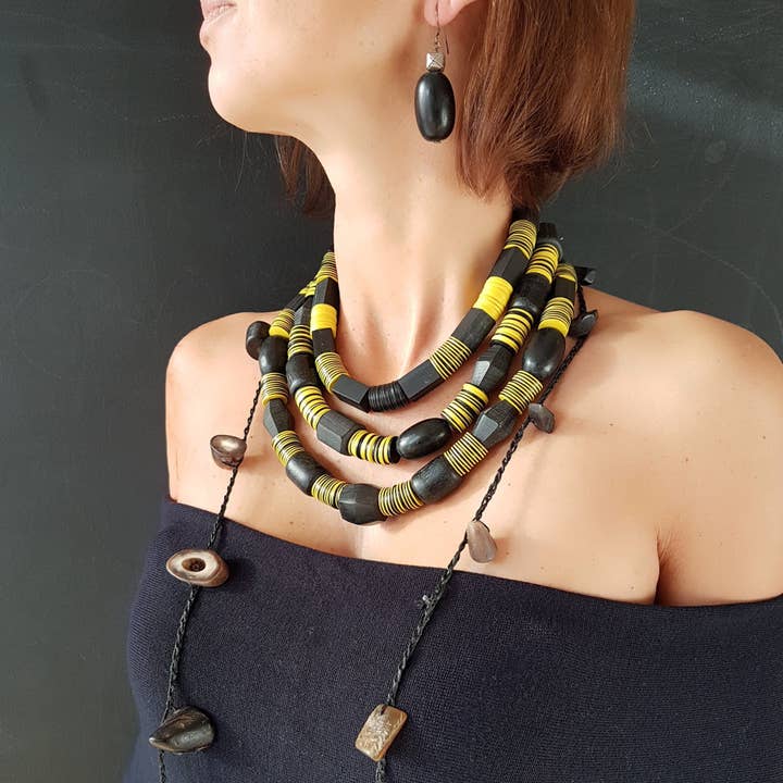 Ambra Schmuck – wholesale Pärlband/Pärlhalsband – X3838 | Långt halsband