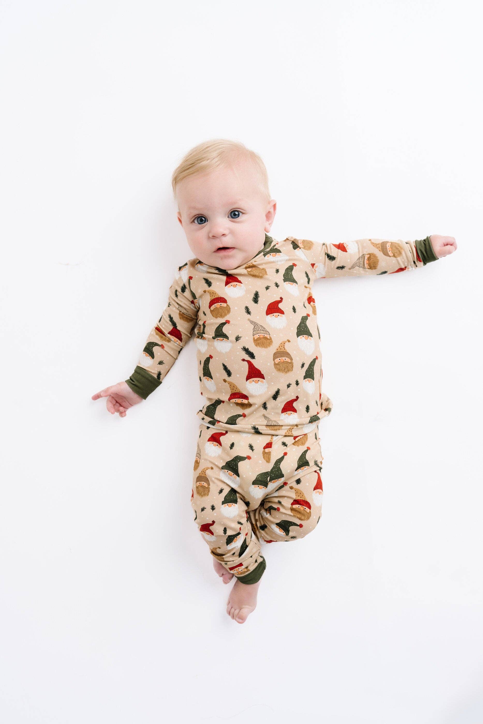 Little One Shop - Wholesale Sleepwear Set - Kids - Cozy Gnomes Bamboo Set4