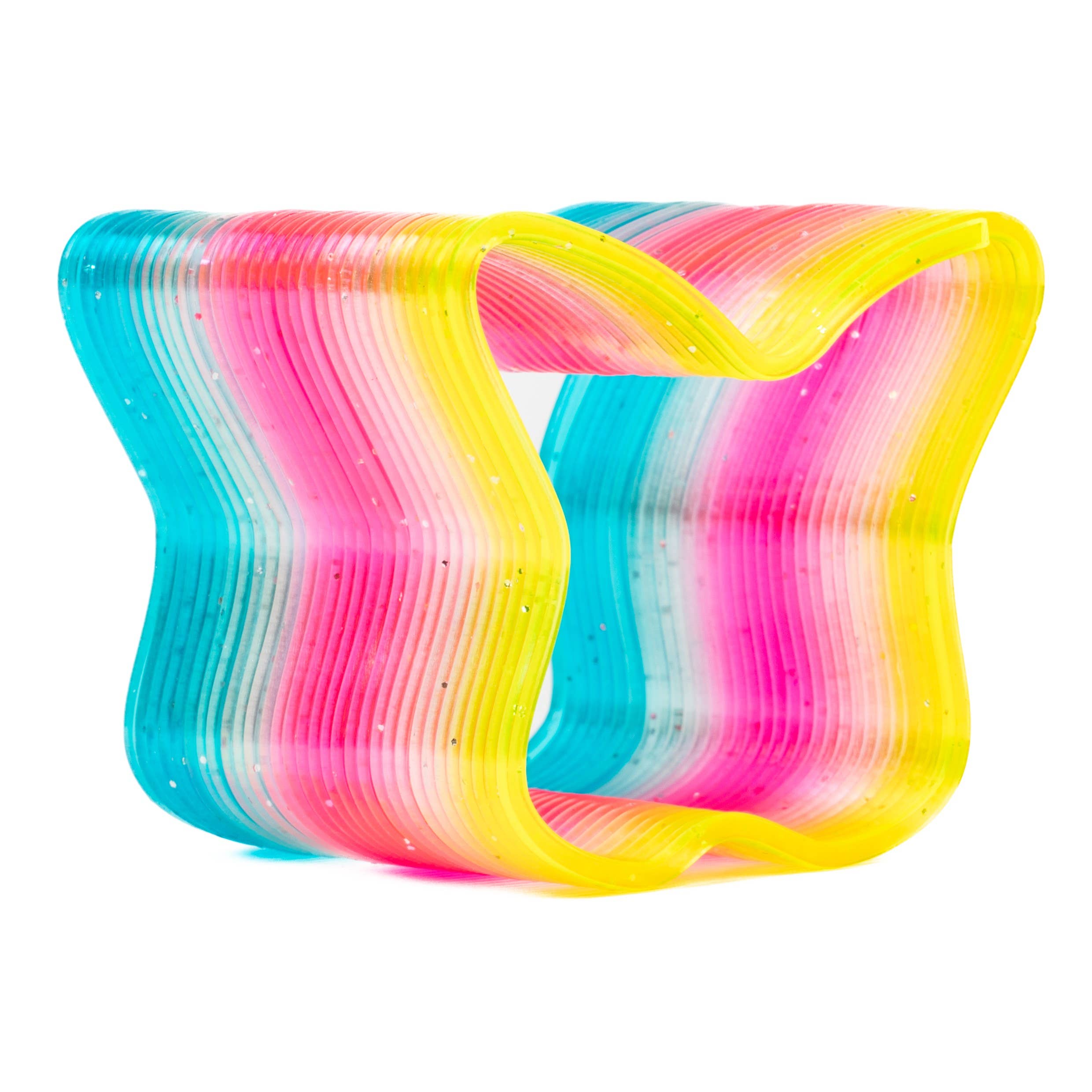 Toysmith - Wholesale Fidget Toy - Kids - Glitter Rainbow Spring1