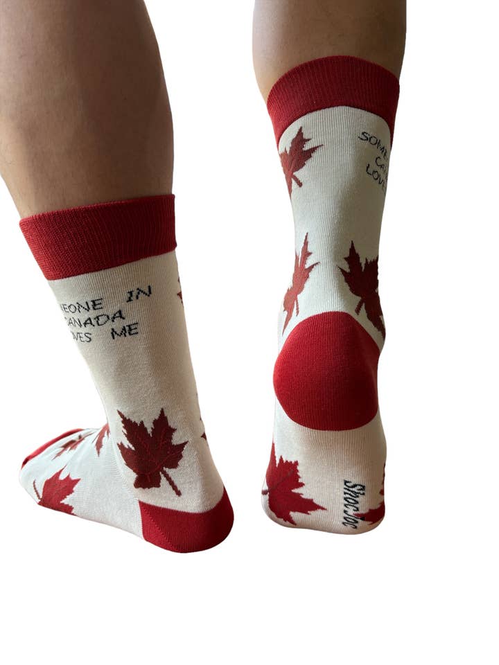 Shoc Joc Apparels Ltd - Vendita all'ingrosso Calzini - Unisex - Qualcuno in Canada mi ama2