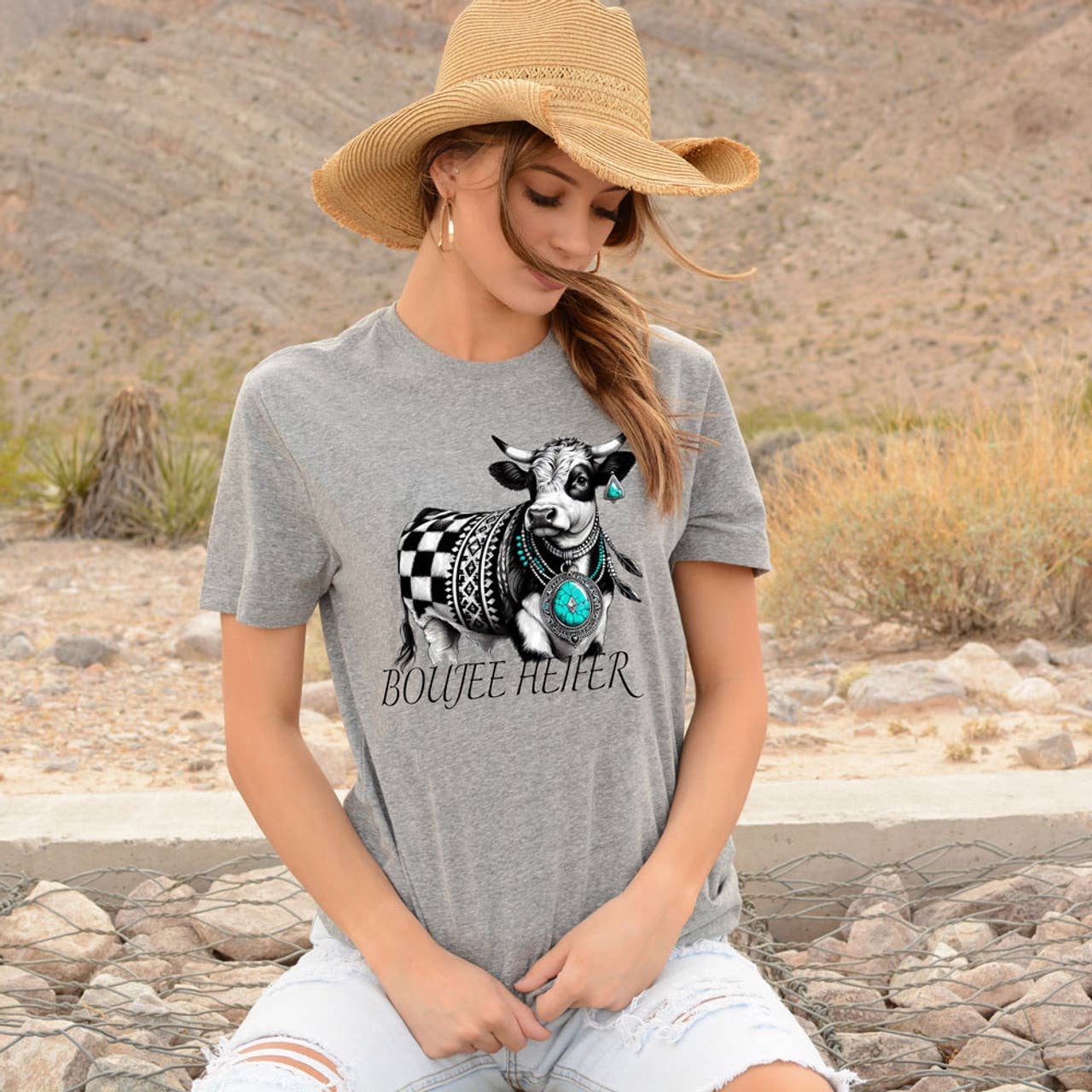 Trendy Transfers - Wholesale Sublimation Transfer - Boujee Heifer DTF Heat Transfer0