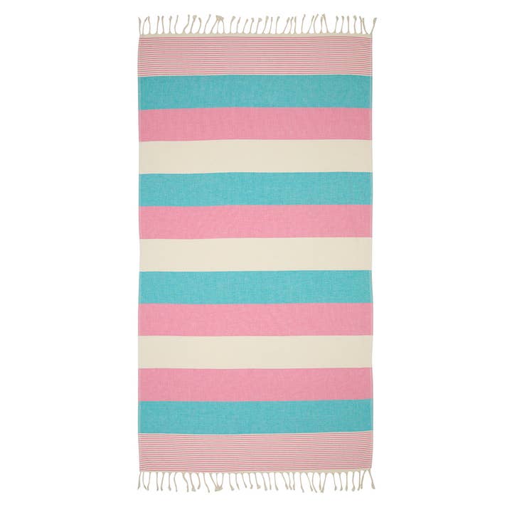 Kikoya – Toalha de praia por atacado – Toalhas turcas havaianas 35x70" Terry com apoio de praia e piscina6