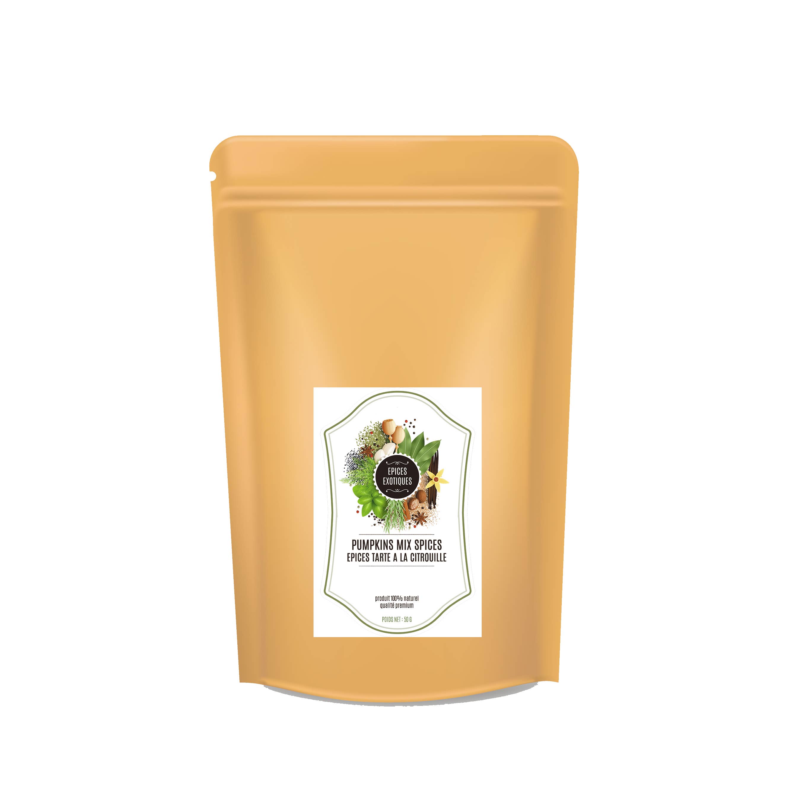 Épices Exotiques - Wholesale Dried Spice Mix - Pumpkin Pie Spice Mix 15g - 30g - 50g - 100g5