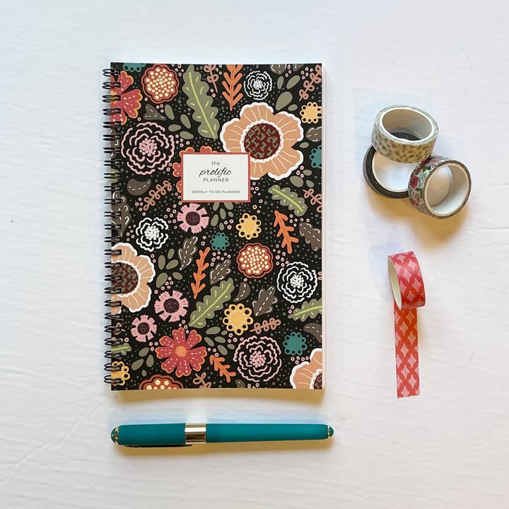 Laura Adams - Wholesale Planner - The Prolific Planner - Bloom | Weekly To Do | Undated 52 Wk1