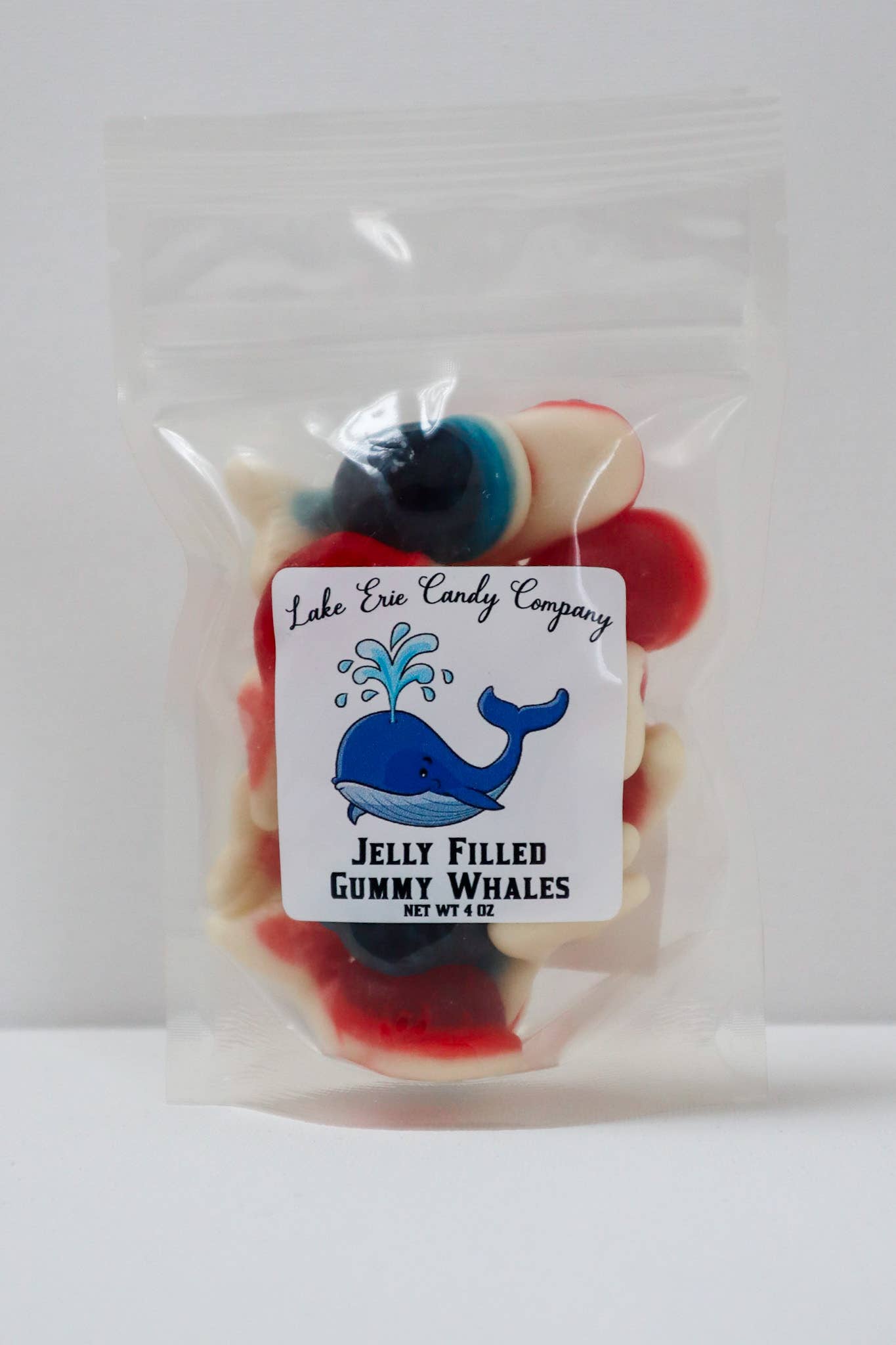 Jelly Filled Gummy Whales