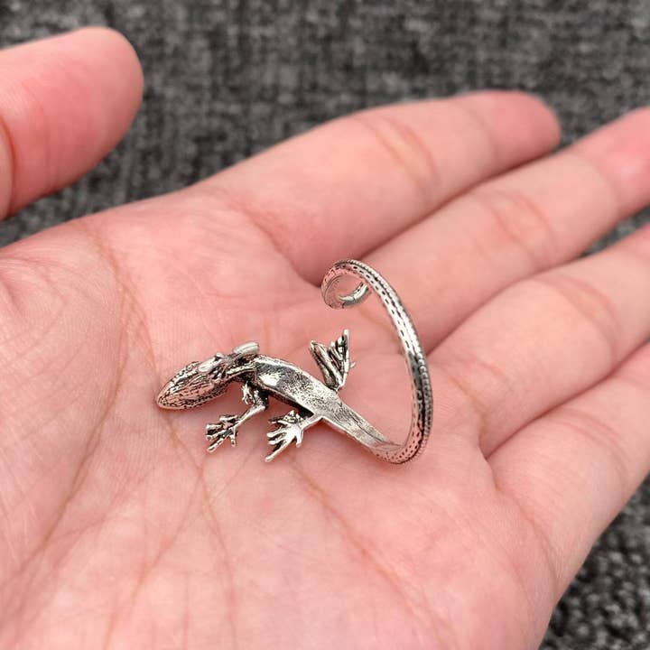 Mio Queena - Wholesale Cocktail/Statement Ring - Lizard Adjustable Ring2