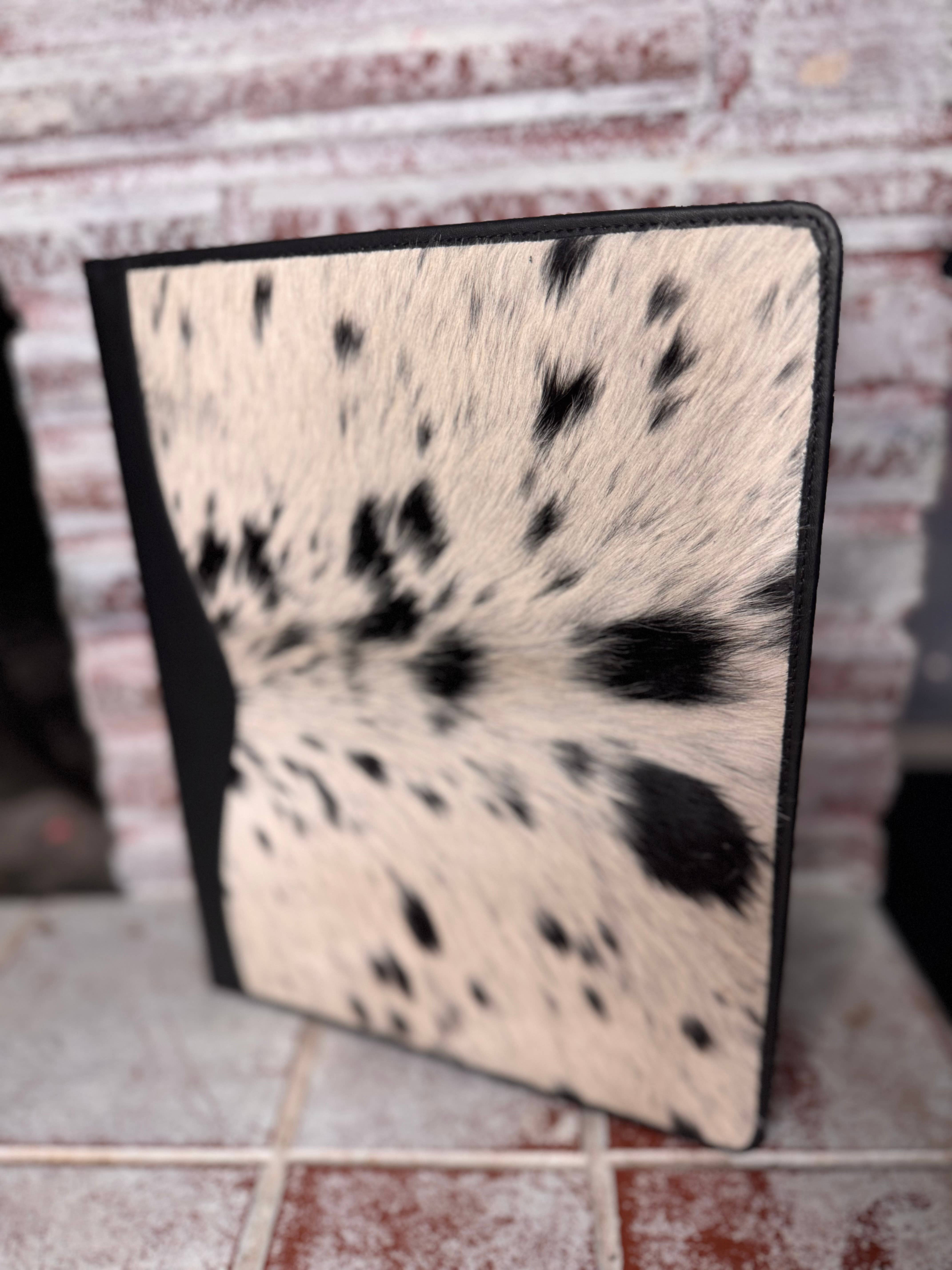 FRINGE & LUXE - Wholesale Folders - cowhide Portfolio5