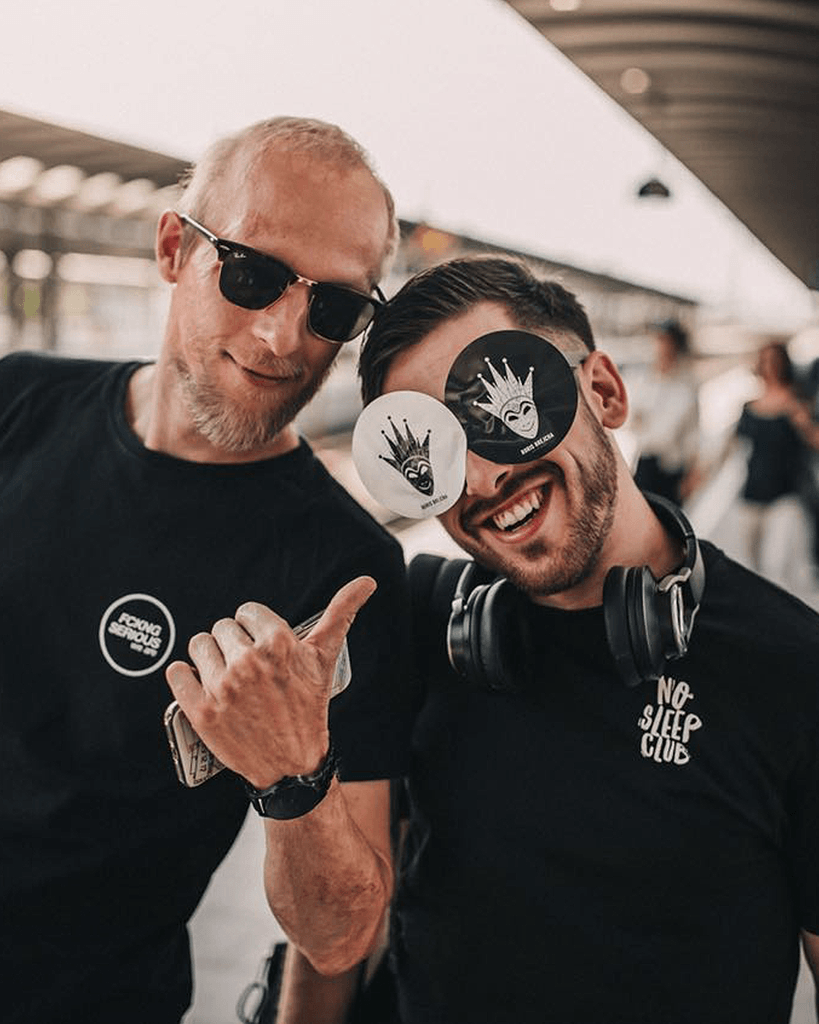 RAVE Clothing – wholesale Screen printed t-shirt – Men′s – No Sleep Club t-shirt in black9