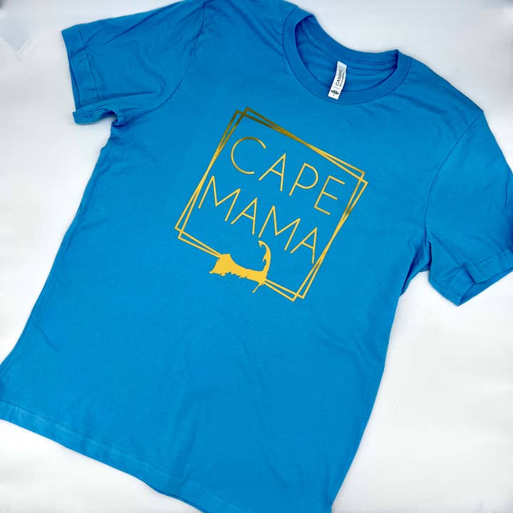 Cape Family Tshirt - Guld for engroshandel hos Manda Making Memories