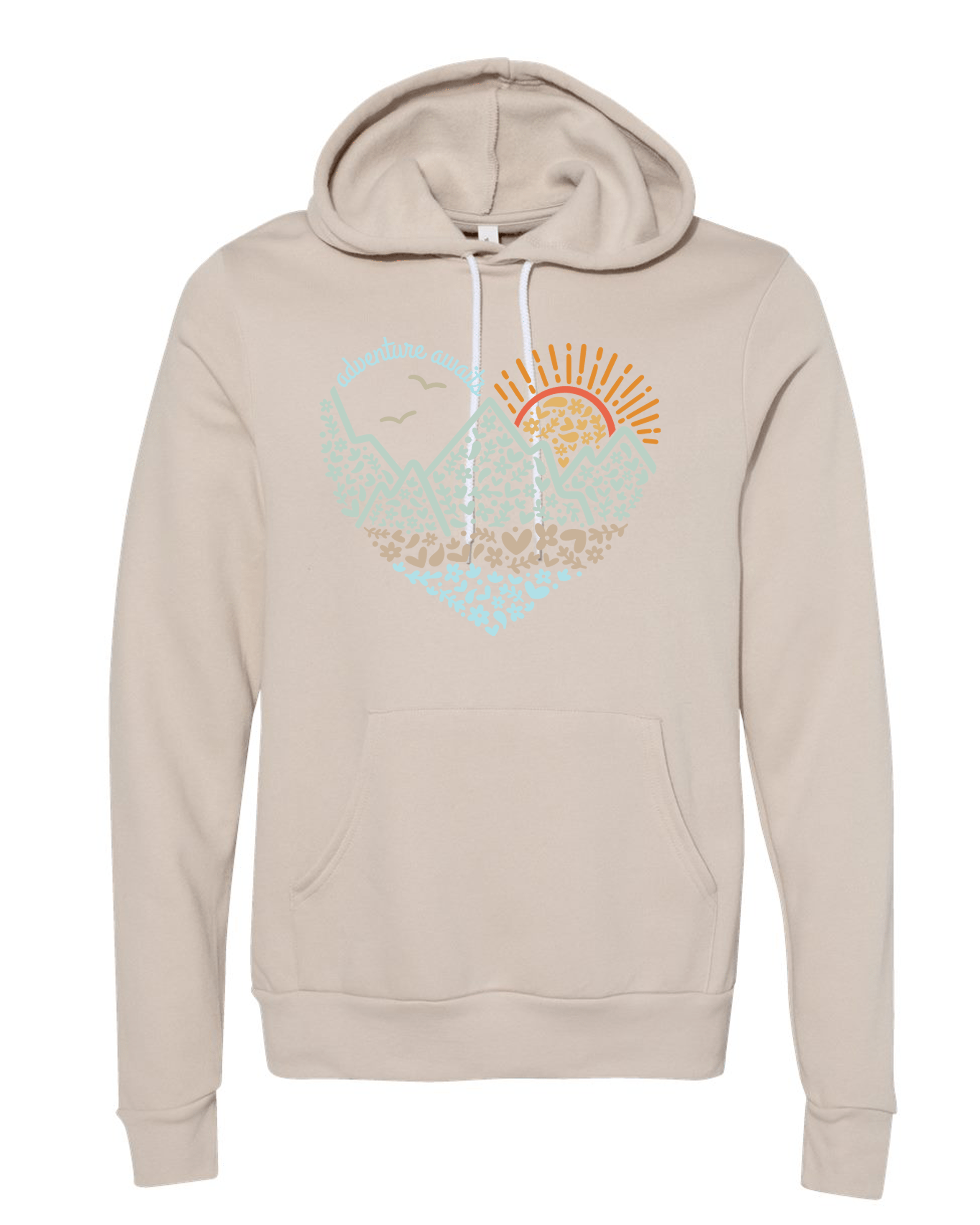 208 Supply Co - Wholesale Hoodie - Unisex - Adventure Awaits Heart- Hoodie5