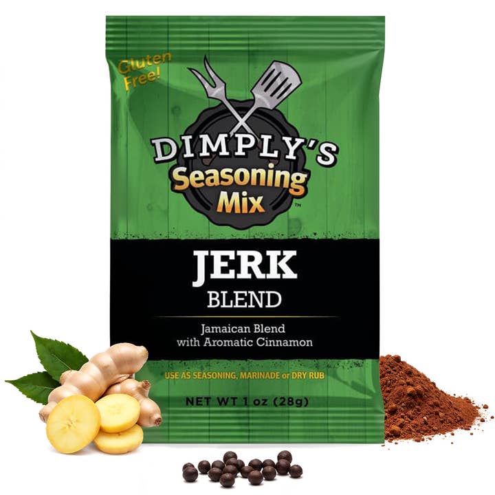 Jerk Blend Seasoning - Jamaican Blend with Aromatic Cinnamon for wholesale by Dimply's