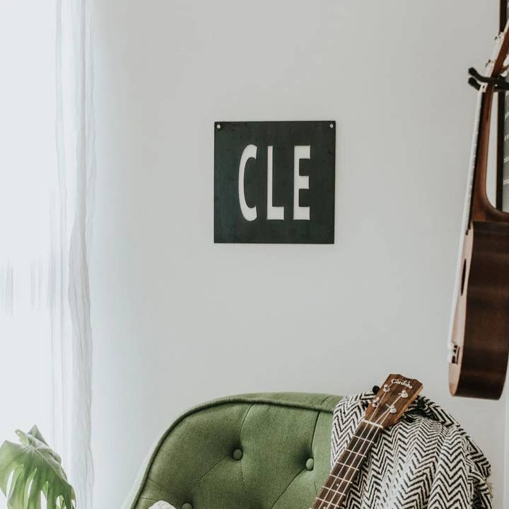 CLE Ohio Wall Decor for wholesale by Keystone Steel Co.