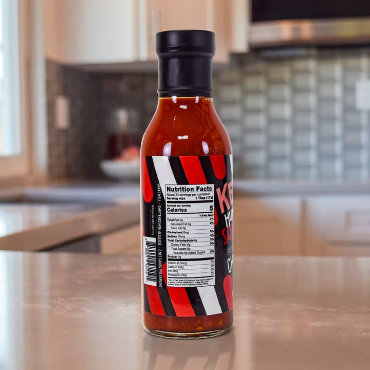 Hungry Squirrel - Wholesale Hot Sauce - Keto Sweet & Spicy Chili Sauce - 6 Pack