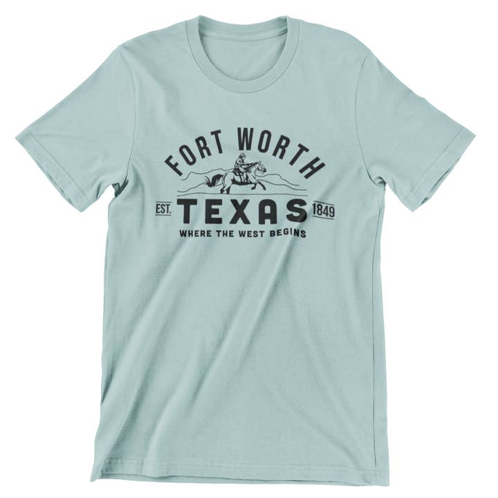 Made in Texas Co. - Wholesale Screen Printed T-Shirt - Unisex - Fort Worth Texas T-shirt