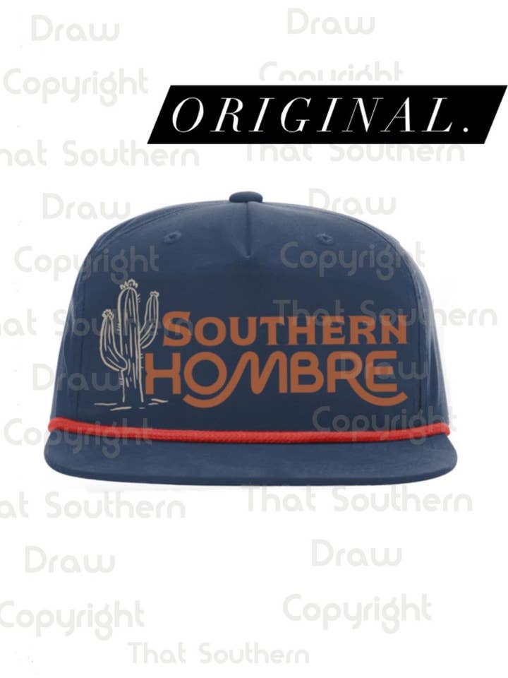 Southern Hombre- Blue w/Red Cap for wholesale by That Southern Draw