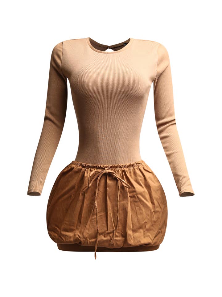 PLUS SIZED Ribbed long sleeve bubble skirt dress and other Purchase Wholesale plus size maternity. Free Returns & Net 60 Terms on Faire trending on Faire.