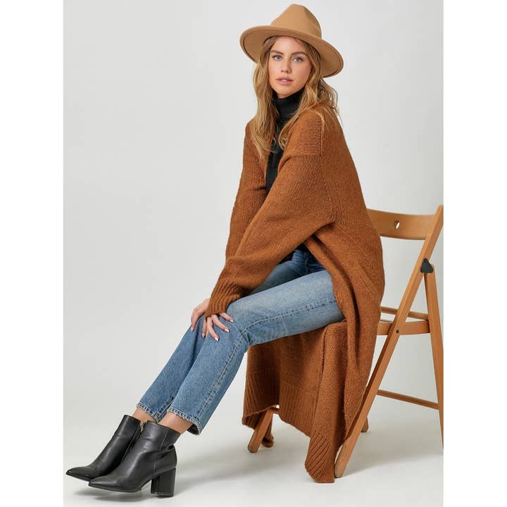 DOLMAN LONG SWEATER CARDIGAN for wholesale by Apolline