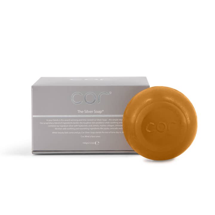 Cor Silver | Simple Skincare for Complicated Skin - Wholesale Bar Soap - Cor Silver Soap - Travel Size 30gm