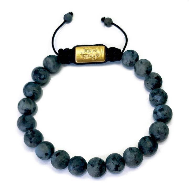 Black Labradorite 8 mm for wholesale by Luna Ligaya