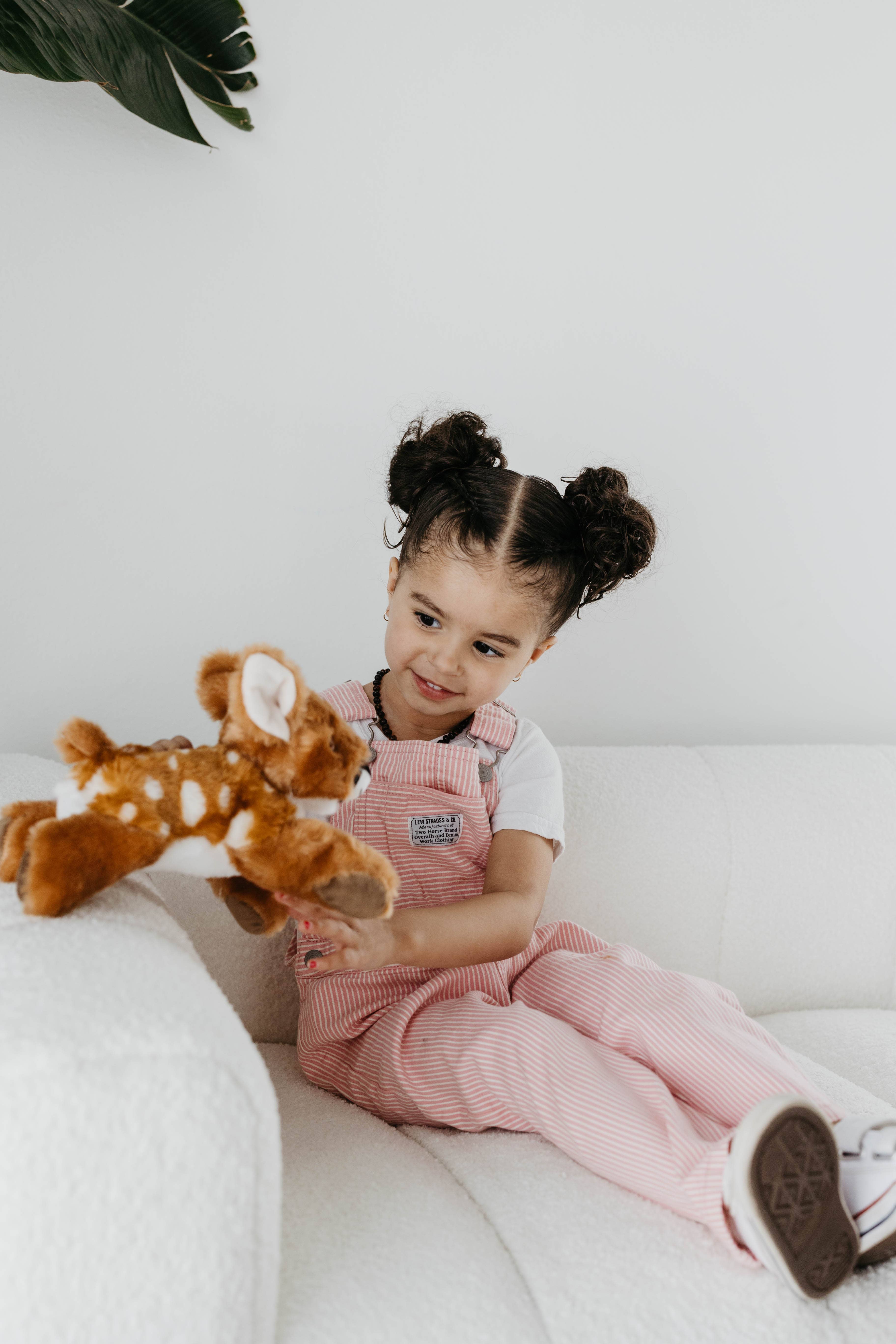 The Petting Zoo - Wholesale Stuffed/Plush Toy - Kids & Baby - Earth Keeperz Fawn small 10" Recycled Plush5