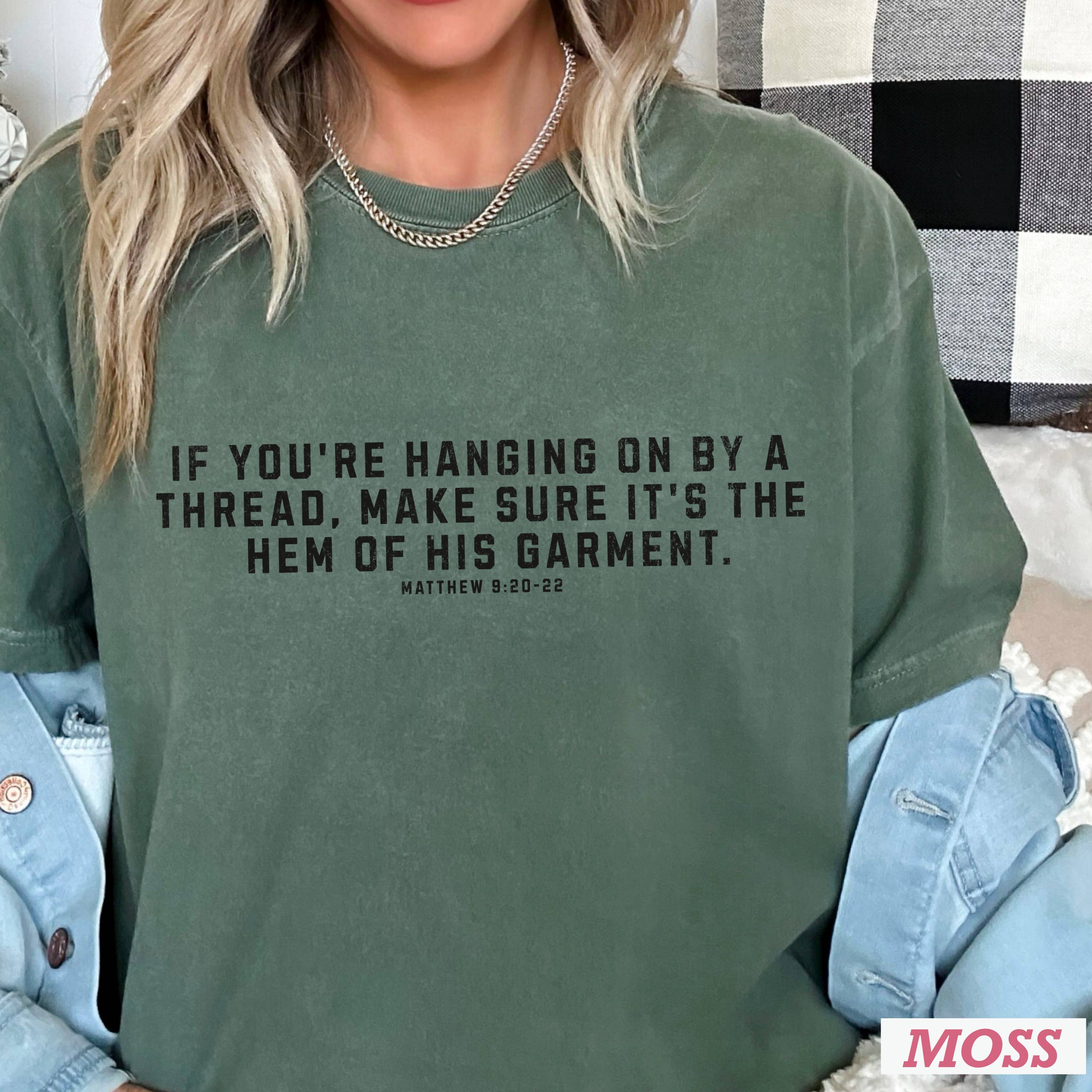 Shoppe SHC - Vente T-shirt à imprimés – femme - Christian Graphic | Ne tenir qu'à un fil | Couleur confort4