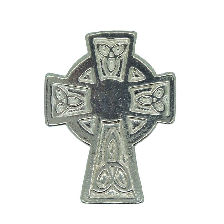 William Sturt Fine Pewter – wholesale Cocktail/statement ring – Celtic Cross Pewter Scarf Ring Hand Cast by William Sturt2