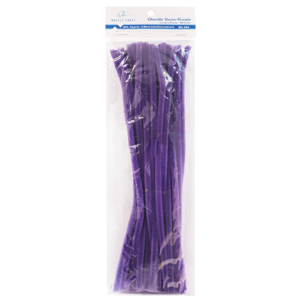 Angels Craft - Wholesale Craft Supplies - Chenille Stem, 25-ct (14 colors available)11