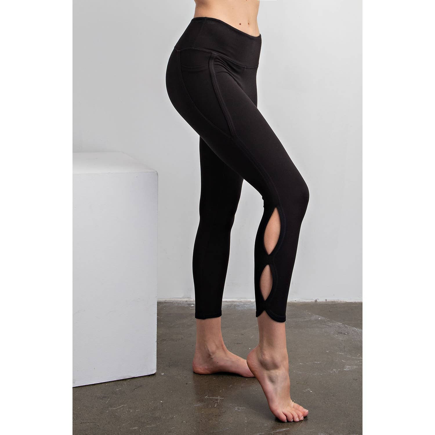 Rae Mode - Wholesale Athletic/Lounge Leggings - Women's - BUTTER HIGH RISE CROPPED YOGA LEGGINGS25