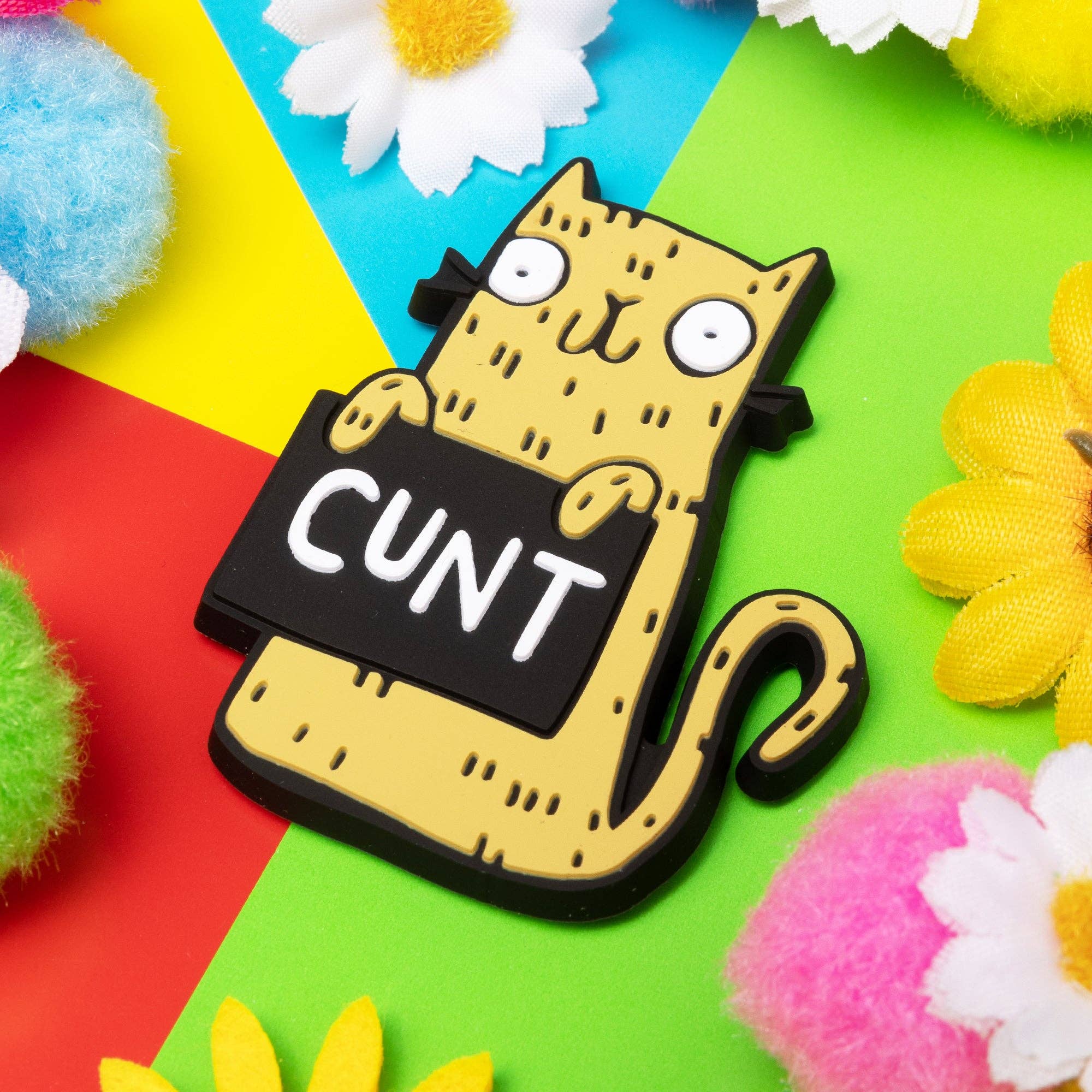 Katie Abey – wholesale Magnet – Cunt Sweary Cat Magnets2