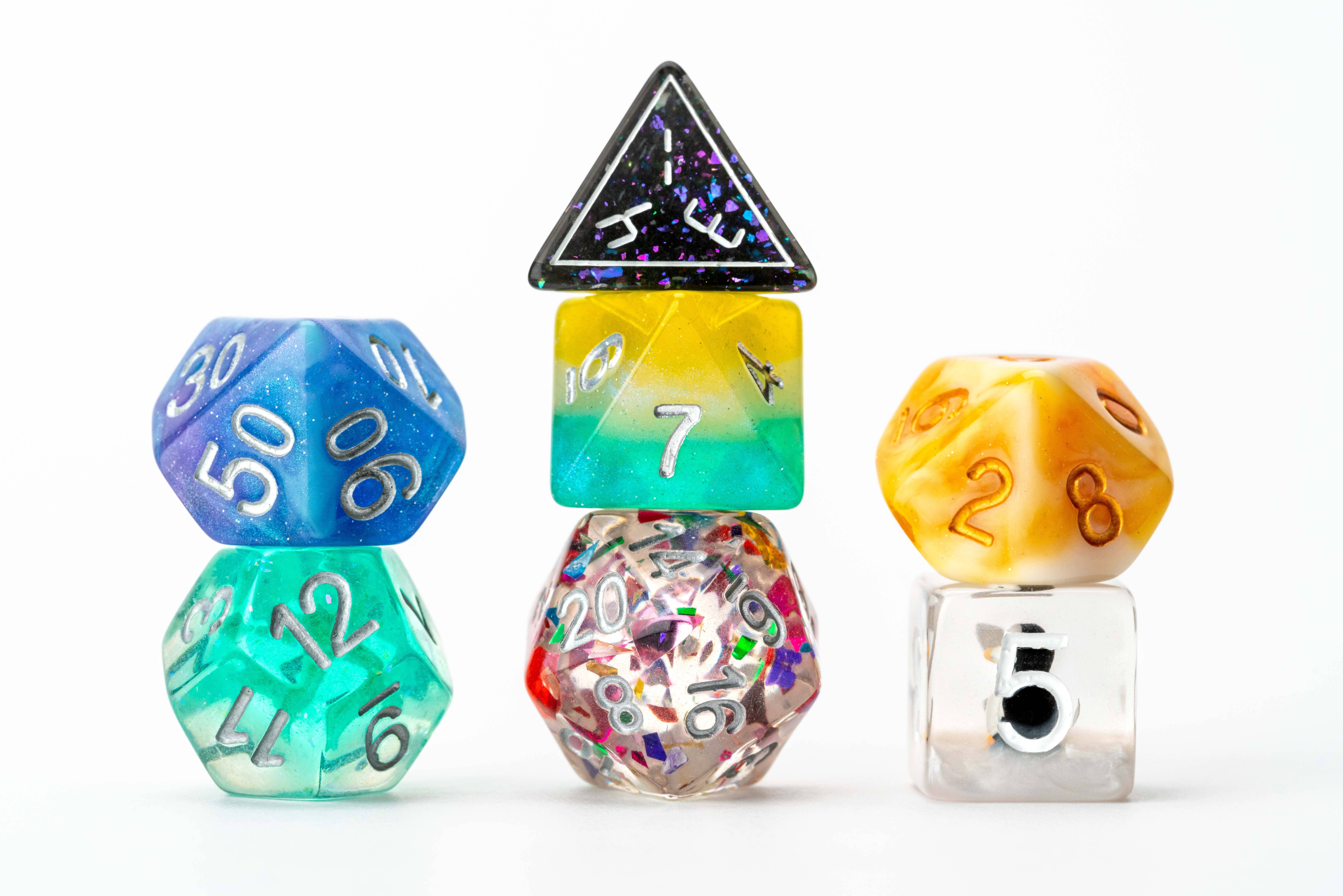 FanRoll by Metallic Dice Games - Wholesale Dice - NEW: Misfit Resin Set: Adopt A Misfit  (Blind Pack)3