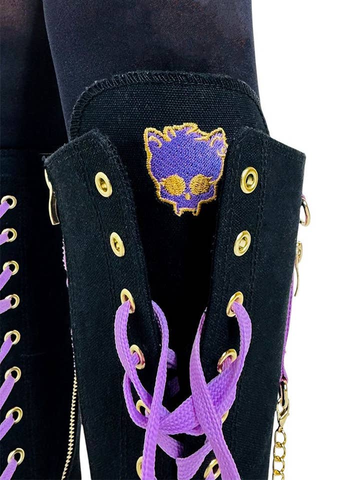 YRU Shoes - Wholesale Lifestyle trainers – Women′s - RAWR XD CLAWDEEN - BLACK/PURPLE3