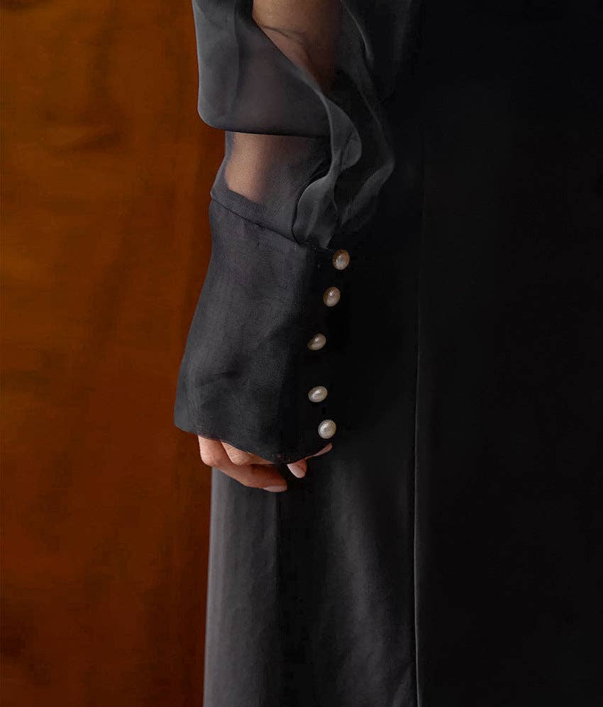 Marayn - Wholesale Blouse - Women's - Sheer Temptation Luxe Mesh Top Spring 202522