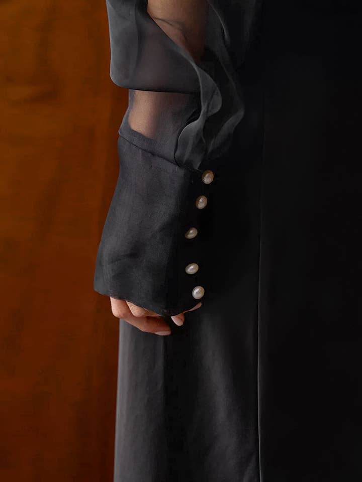 Marayn - Wholesale Blouse - Women's - Sheer Temptation Luxe Mesh Top Spring 202522