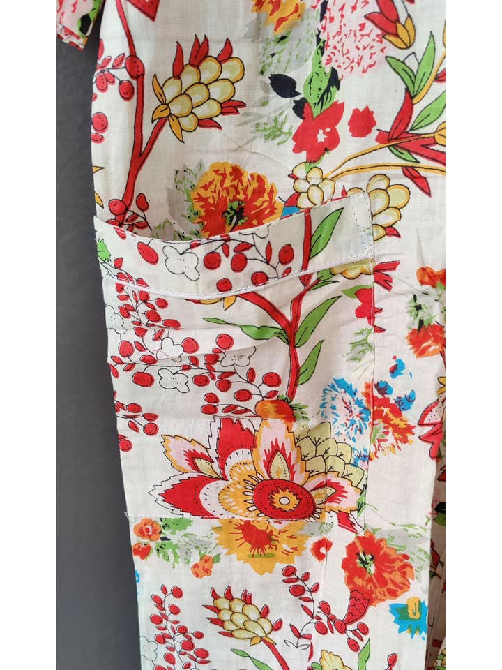 Bhawana Handicrafts – wholesale Kaftan – Women's – Cotton Indian Block Print Beach Kaftan Maternity Robe3