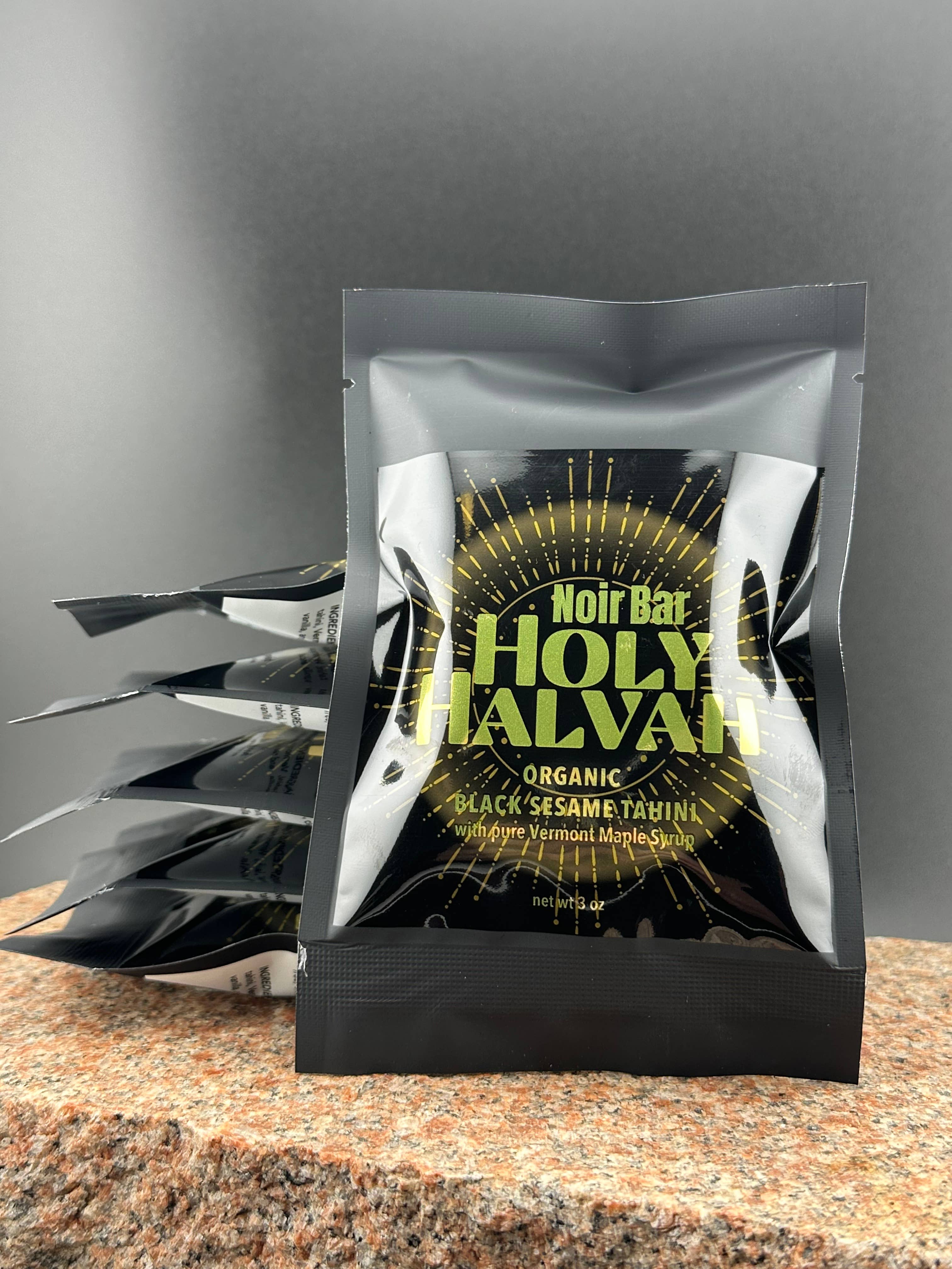 Holy Halvah - Wholesale Snack Bar - Organic Holy Halvah NoirBar