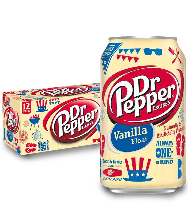 Exotic Blvd - Wholesale Soda/Carbonated Drink - Dr Pepper Vanilla Float1